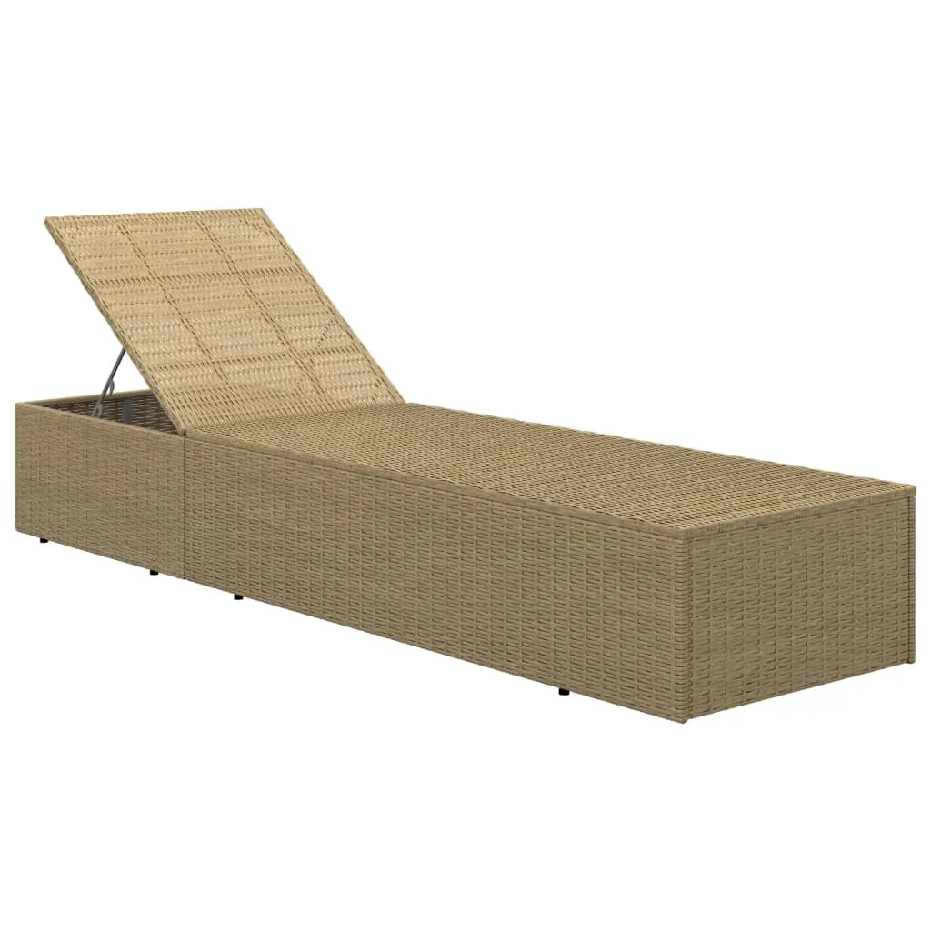Sunlounger Poly Rattan and Price