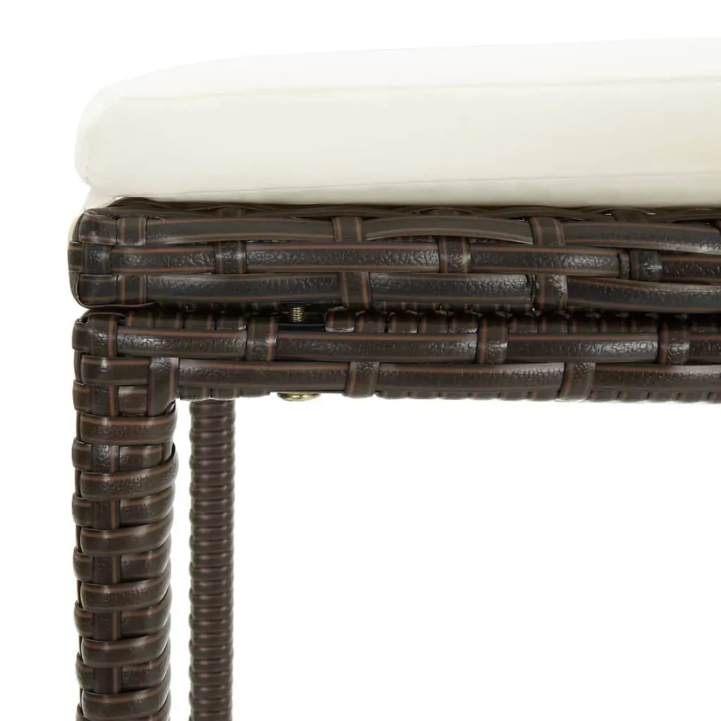 3 Piece Bar Set Poly Rattan Price