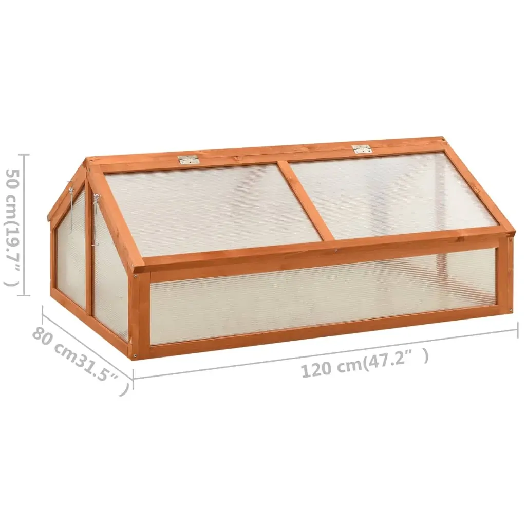 Greenhouse 120x80x50 cm Firwood Price