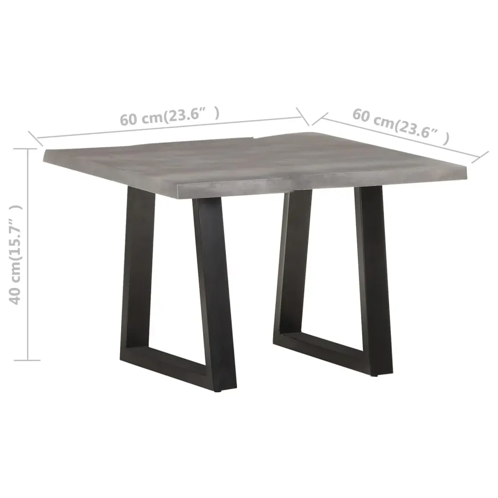 Coffee Table with Live Edges Solid Acacia Wood Price