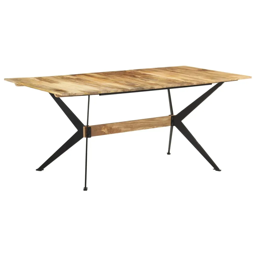 Dining Table 180x90x76 cm Solid Mango Wood Price