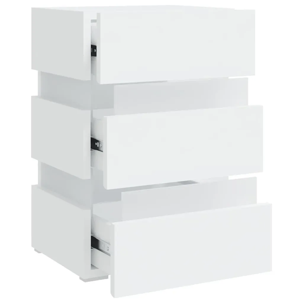Jericho LED Bedside Cabinet 45x35x67 cm Engineered Wood Price