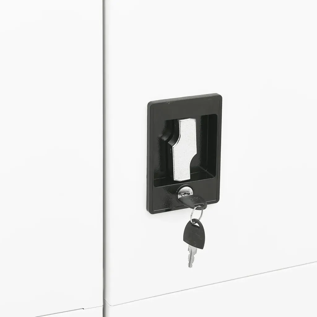 Locker Cabinet 90x40x180 cm Steel Price