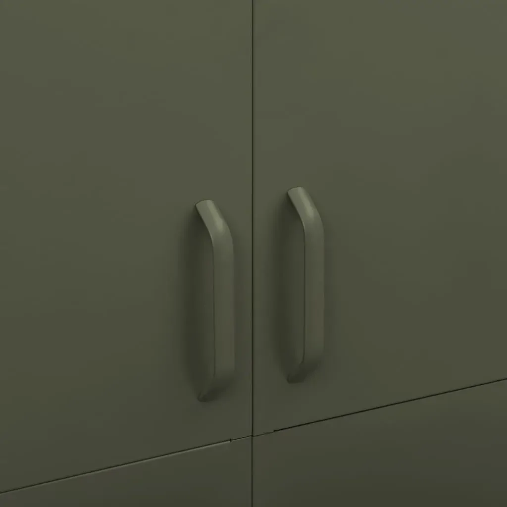 Wardrobe Olive 90x50x180 cm Steel Price
