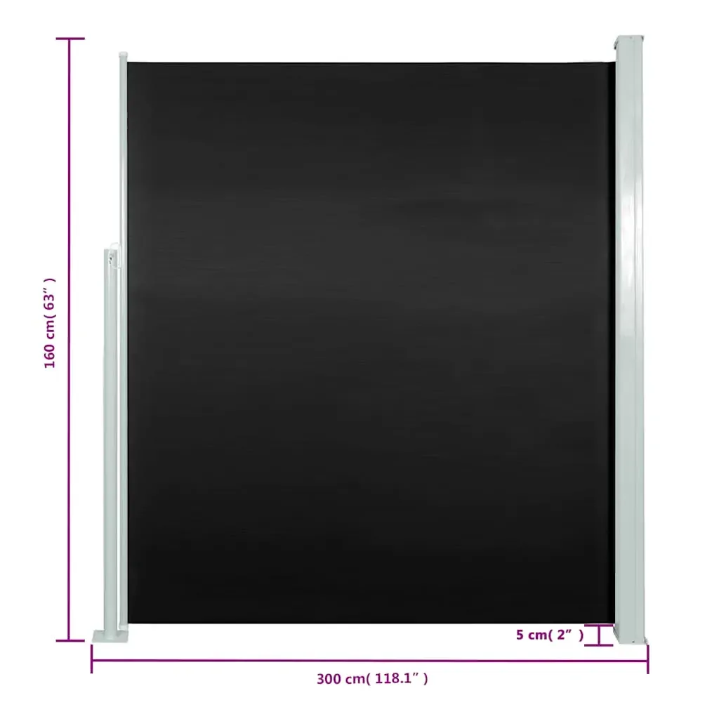 Patio Terrace Side awning Price
