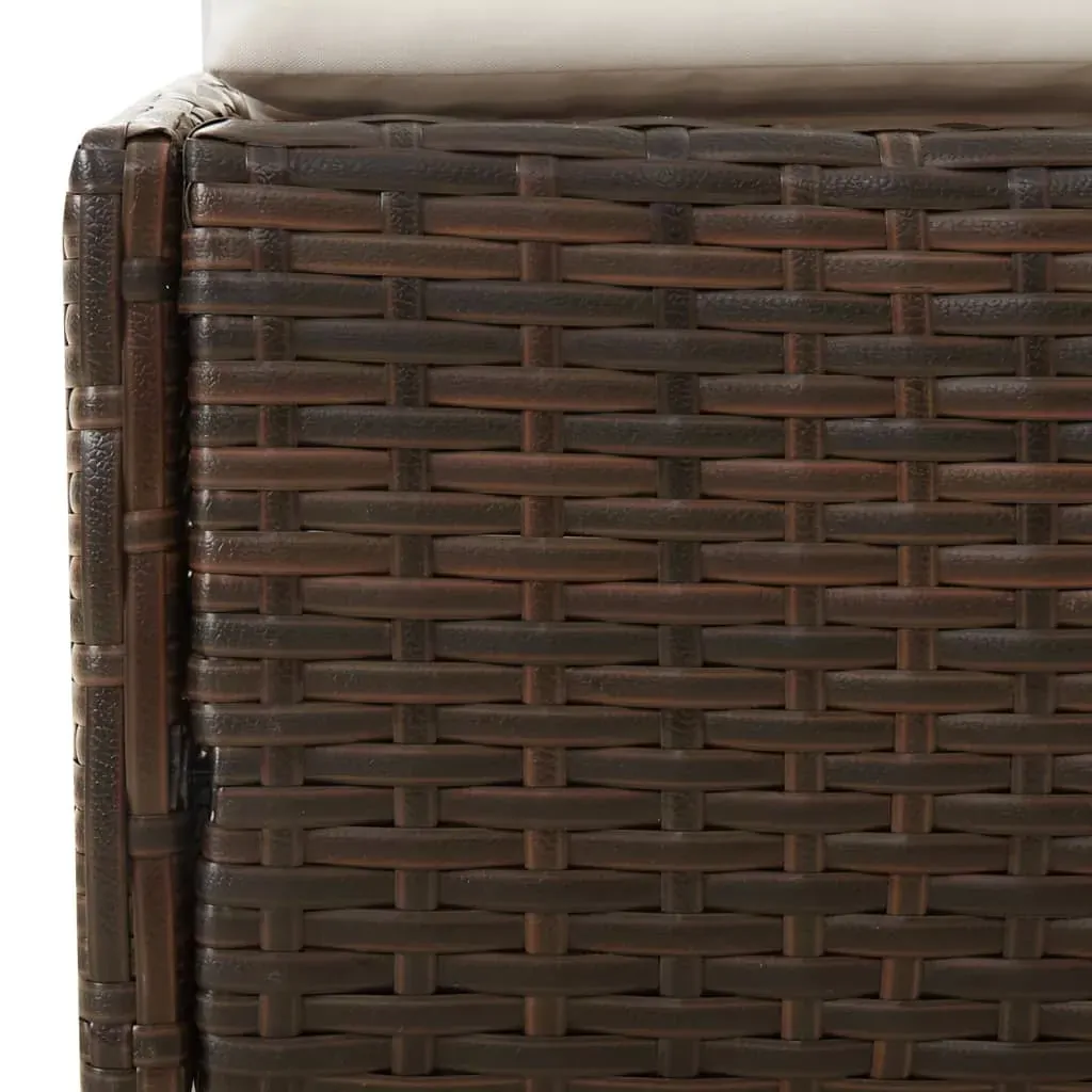 Garden Bed 201x139 cm Poly Rattan Price