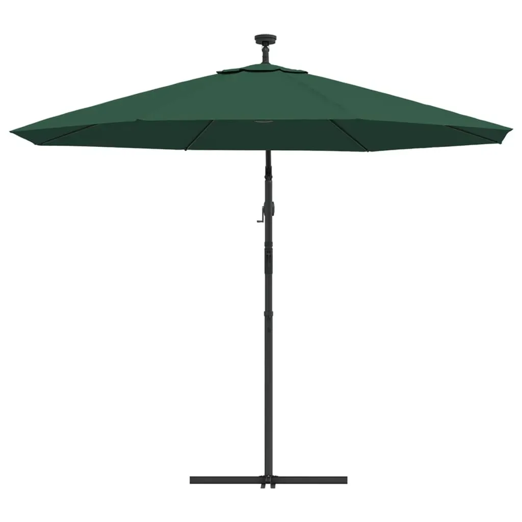 Hanging Parasol with LED Lighting Metal Pole Price