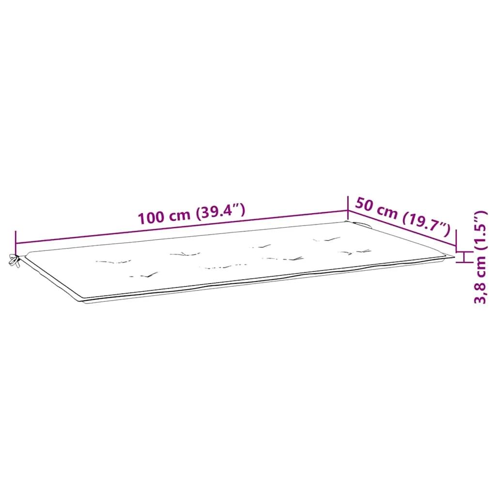 Garden Bench Cushion Price