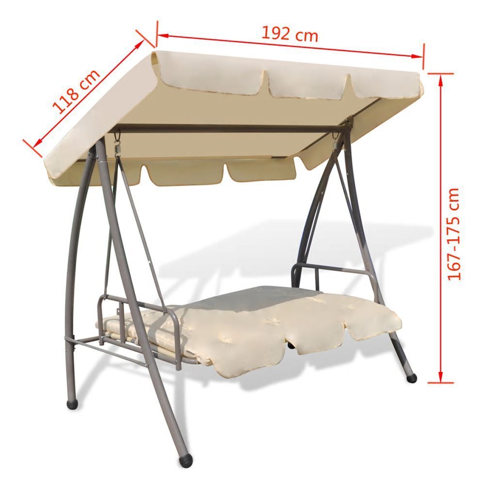Outdoor Swing Bench with Canopy Price