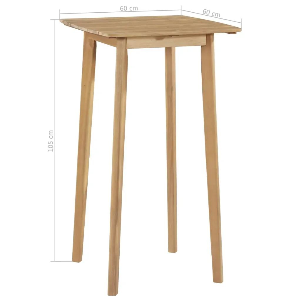 Bar Set Solid Acacia Wood Price