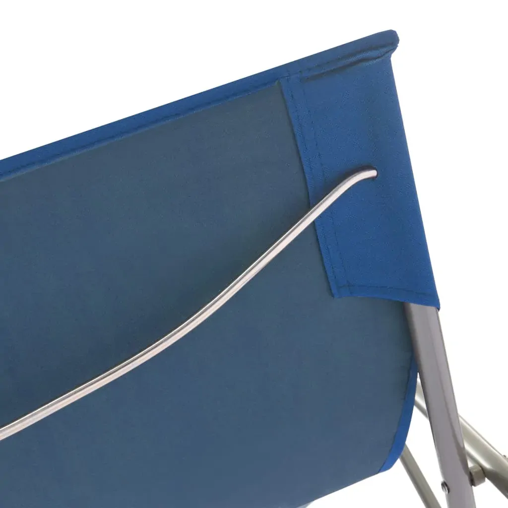 Folding Beach Chairs 2 pcs Steel and Oxford Fabric Price