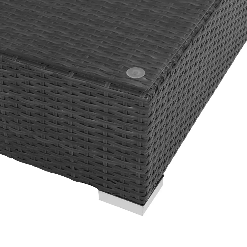 6 Piece Garden Lounge Set with Cushions Poly Rattan Price