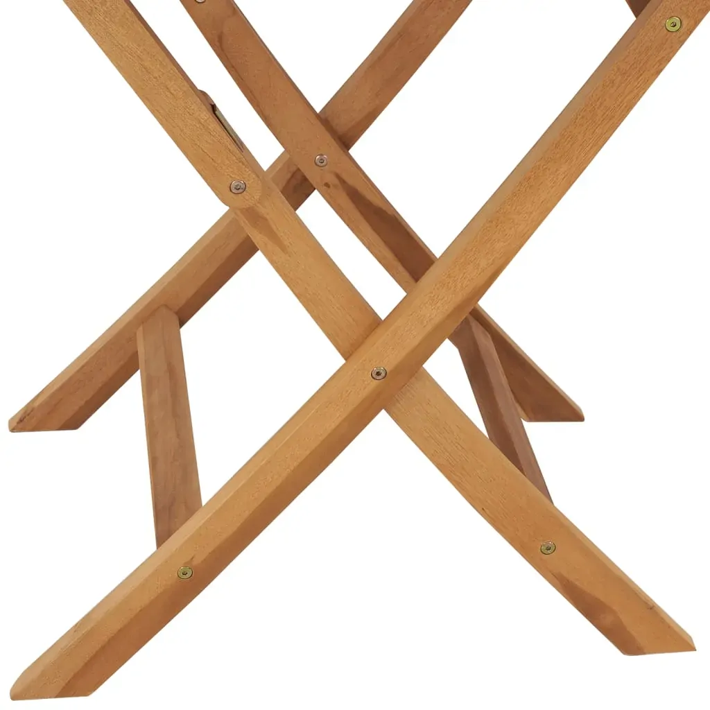 Folding Garden Table 85x76 cm Solid Teak Wood Price
