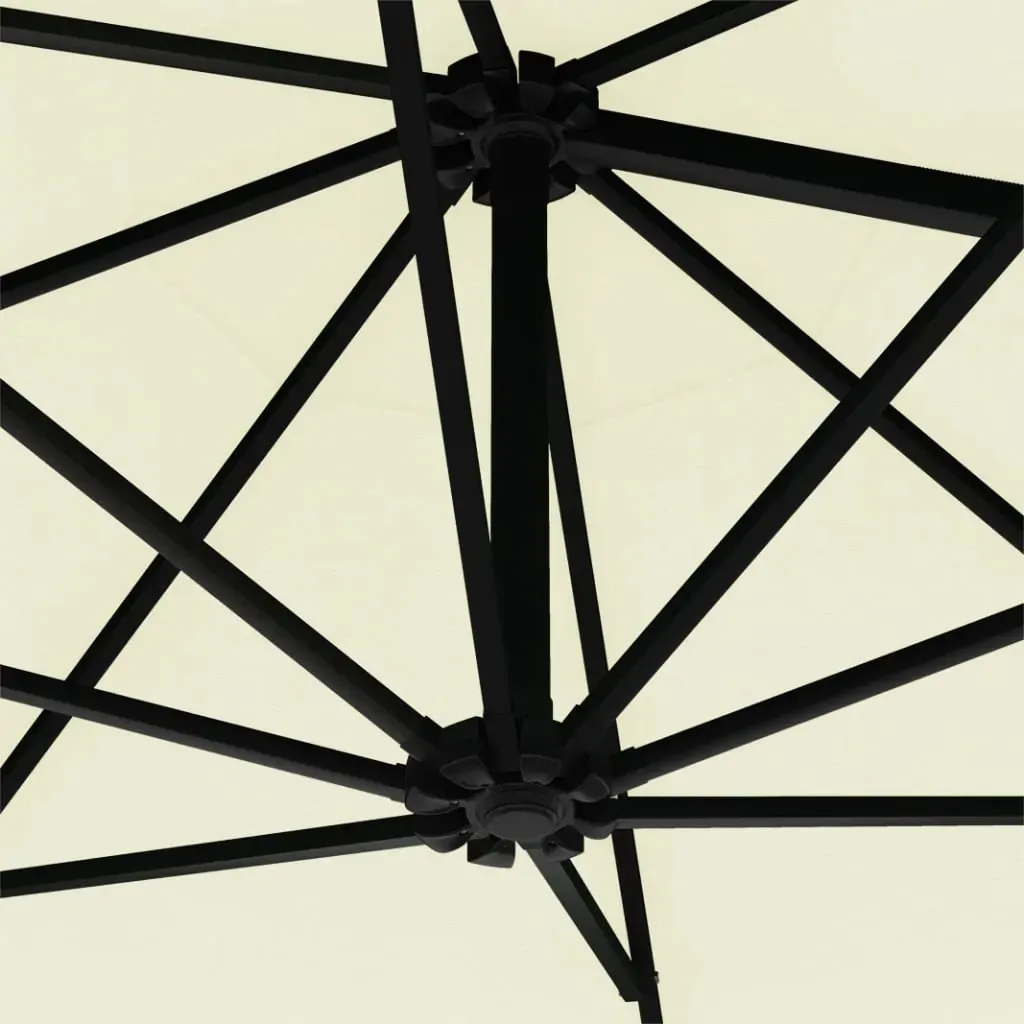 Wall-Mounted Parasol with Metal Pole 300 cm Price