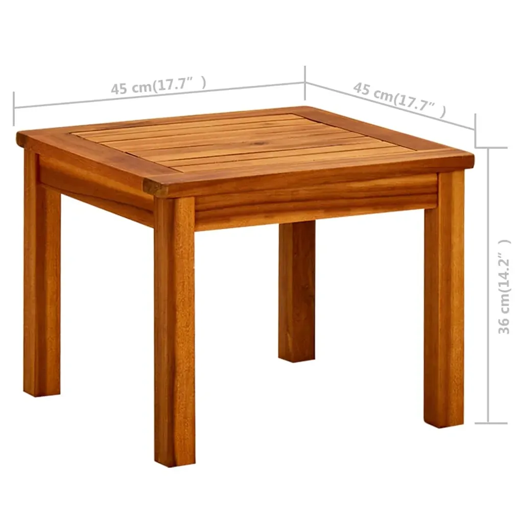 Garden Coffee Table Solid Acacia Wood Price
