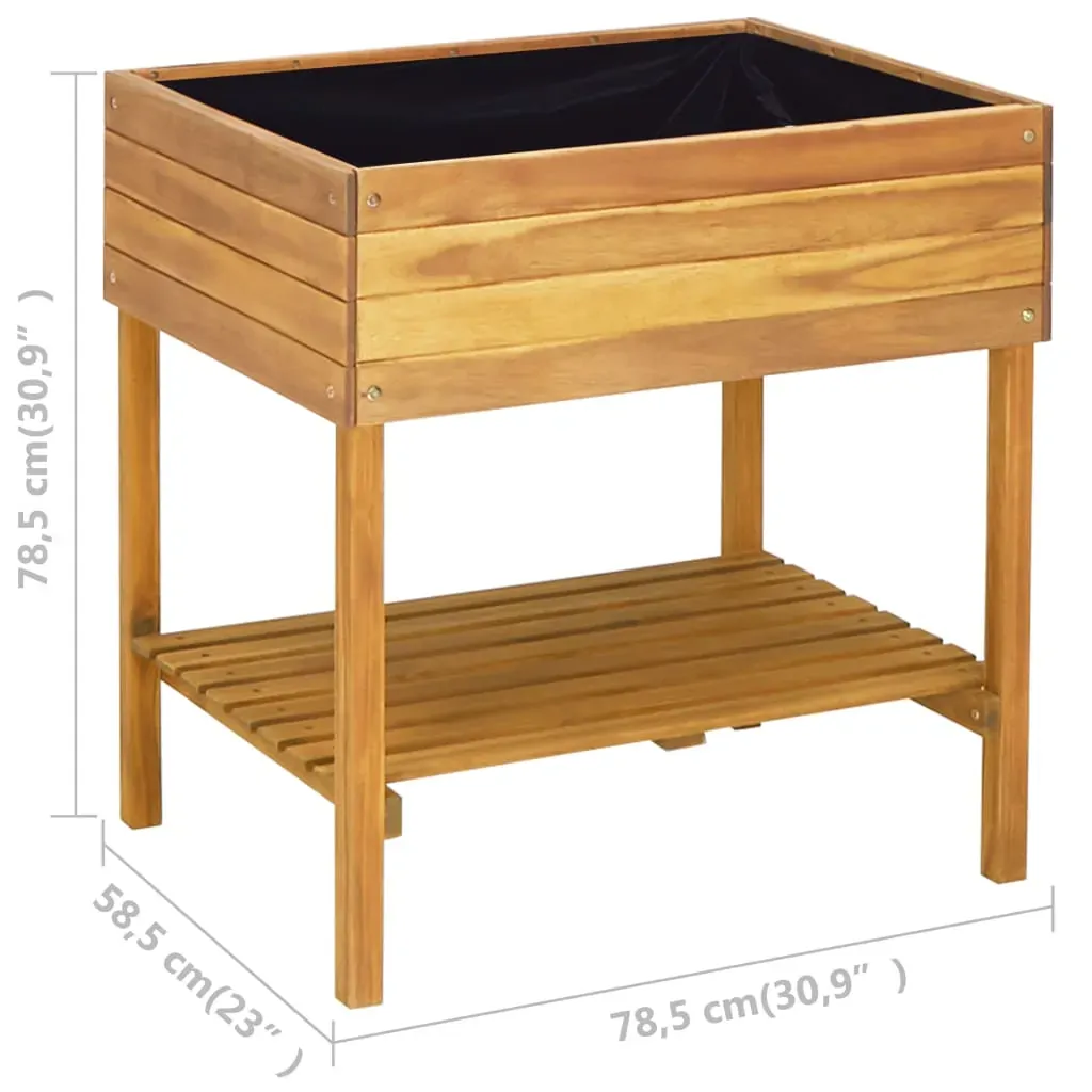 Raised Garden Planter Solid Acacia Wood Price