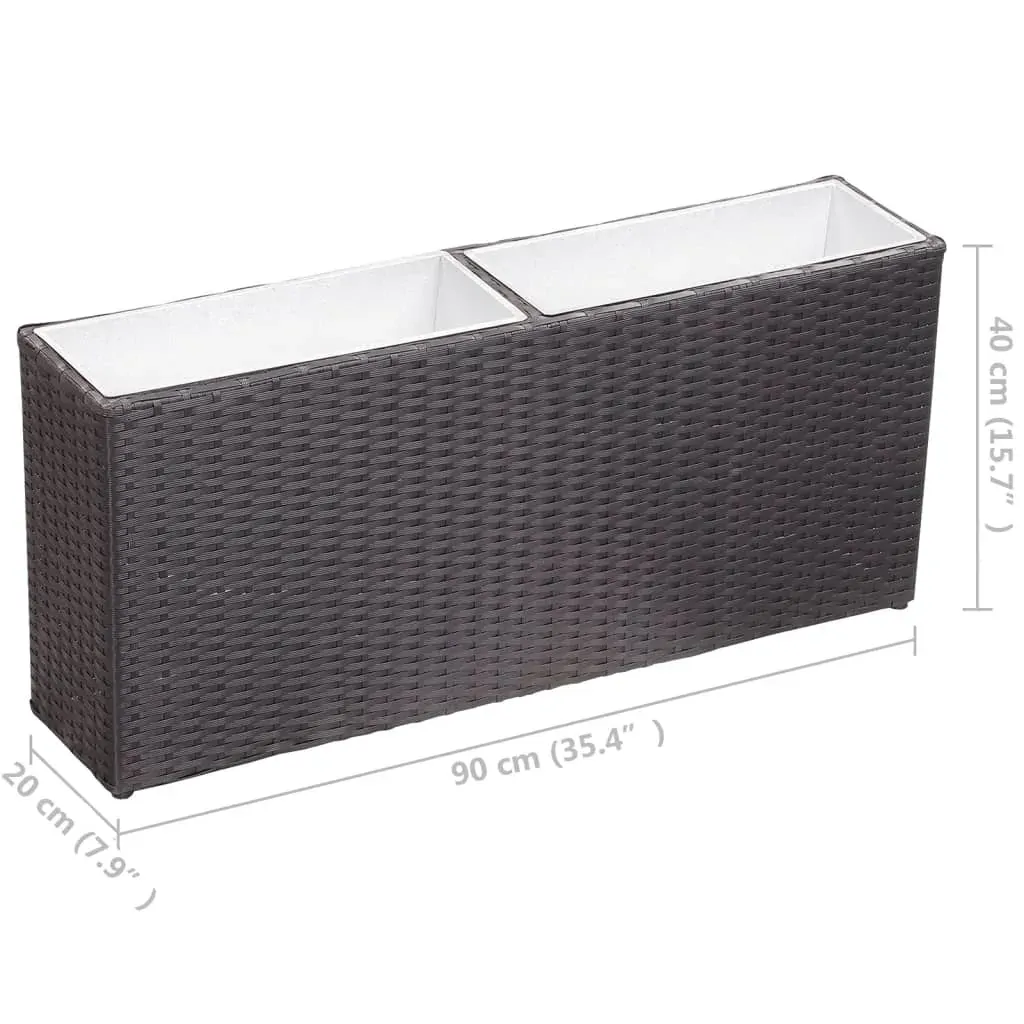 Garden Raised Bed with Poly Rattan Price