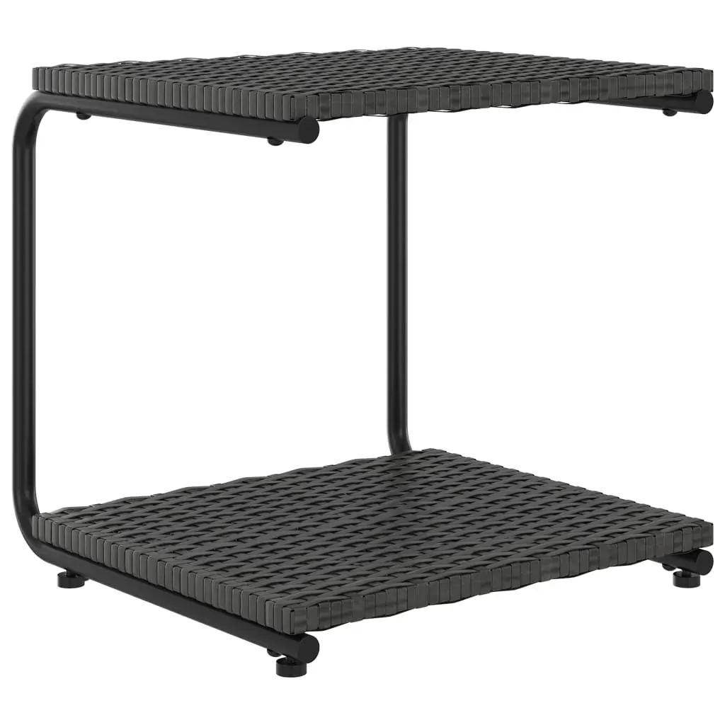 2-Person Garden Sun Bed with Cushions Poly Rattan Price