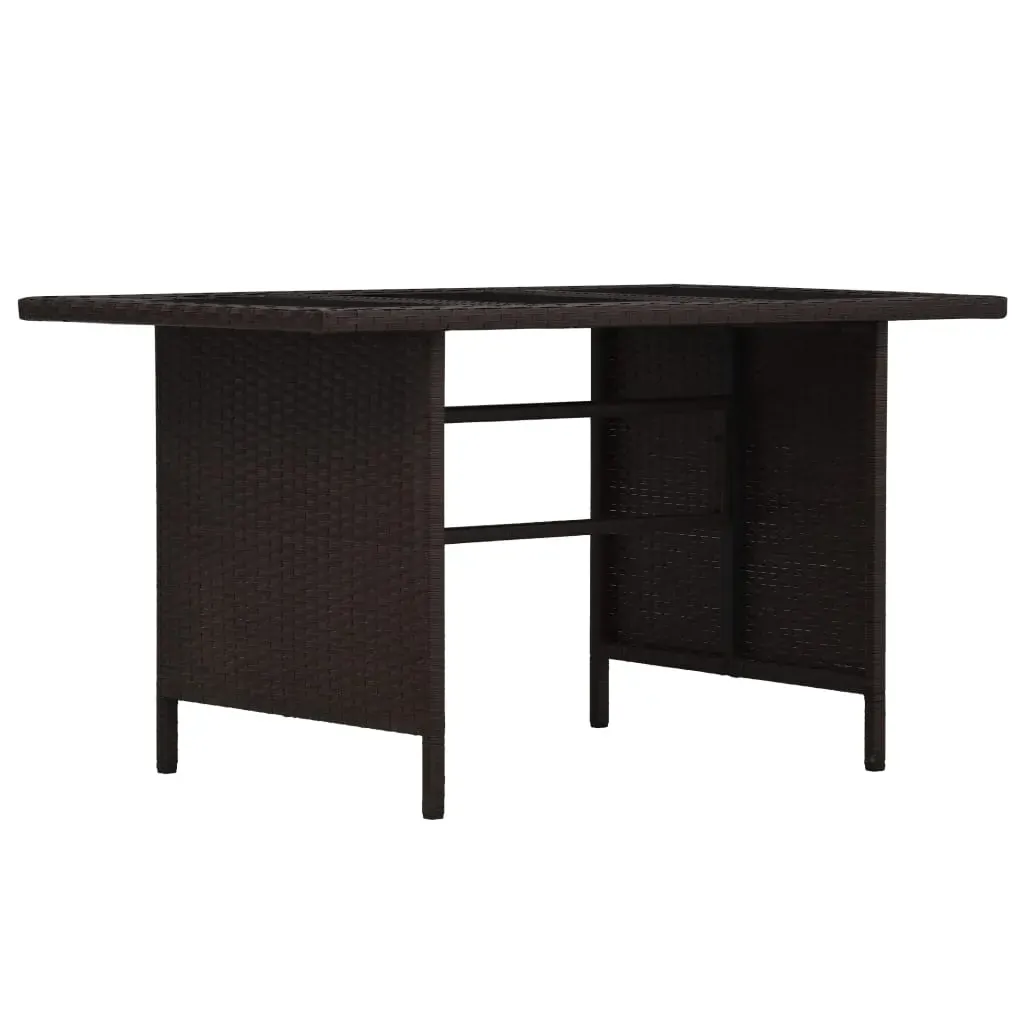 3 Piece Garden Lounge Set with Cushions Poly Rattan Price