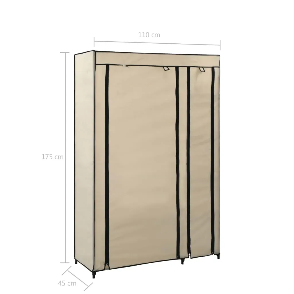 Folding Wardrobe 110 x 45 x 175 cm Price