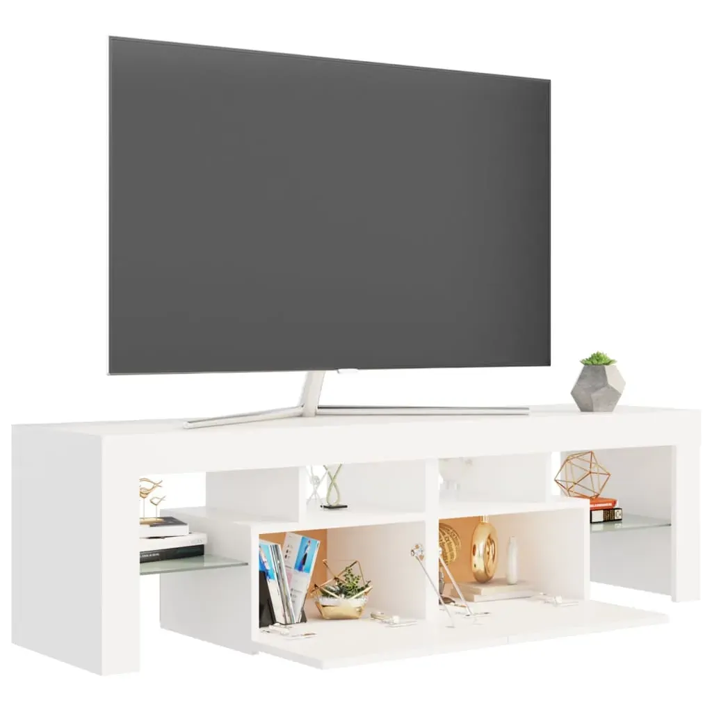 Brooklyn TV Cabinet with LED Lights 140x36.5x40 cm Price