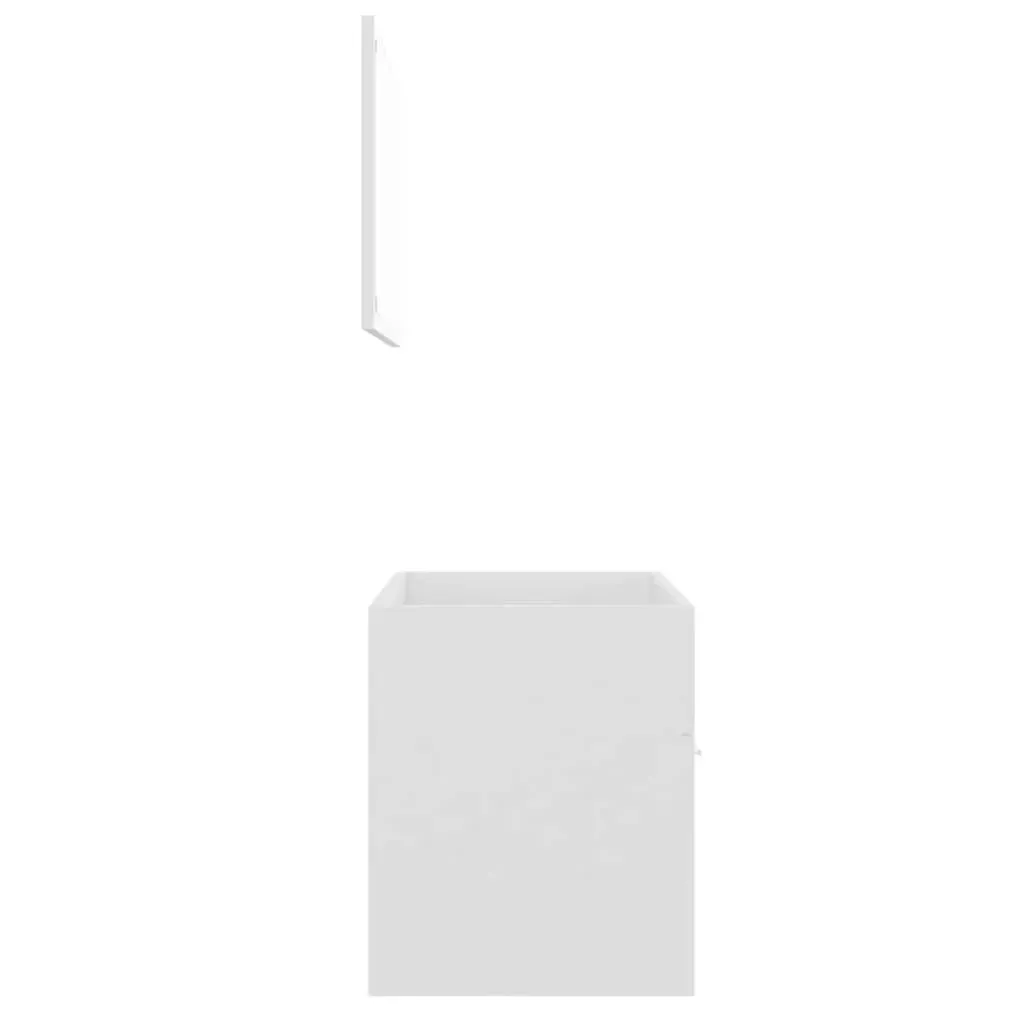2 Piece Bathroom Furniture Set Engineered Wood Price