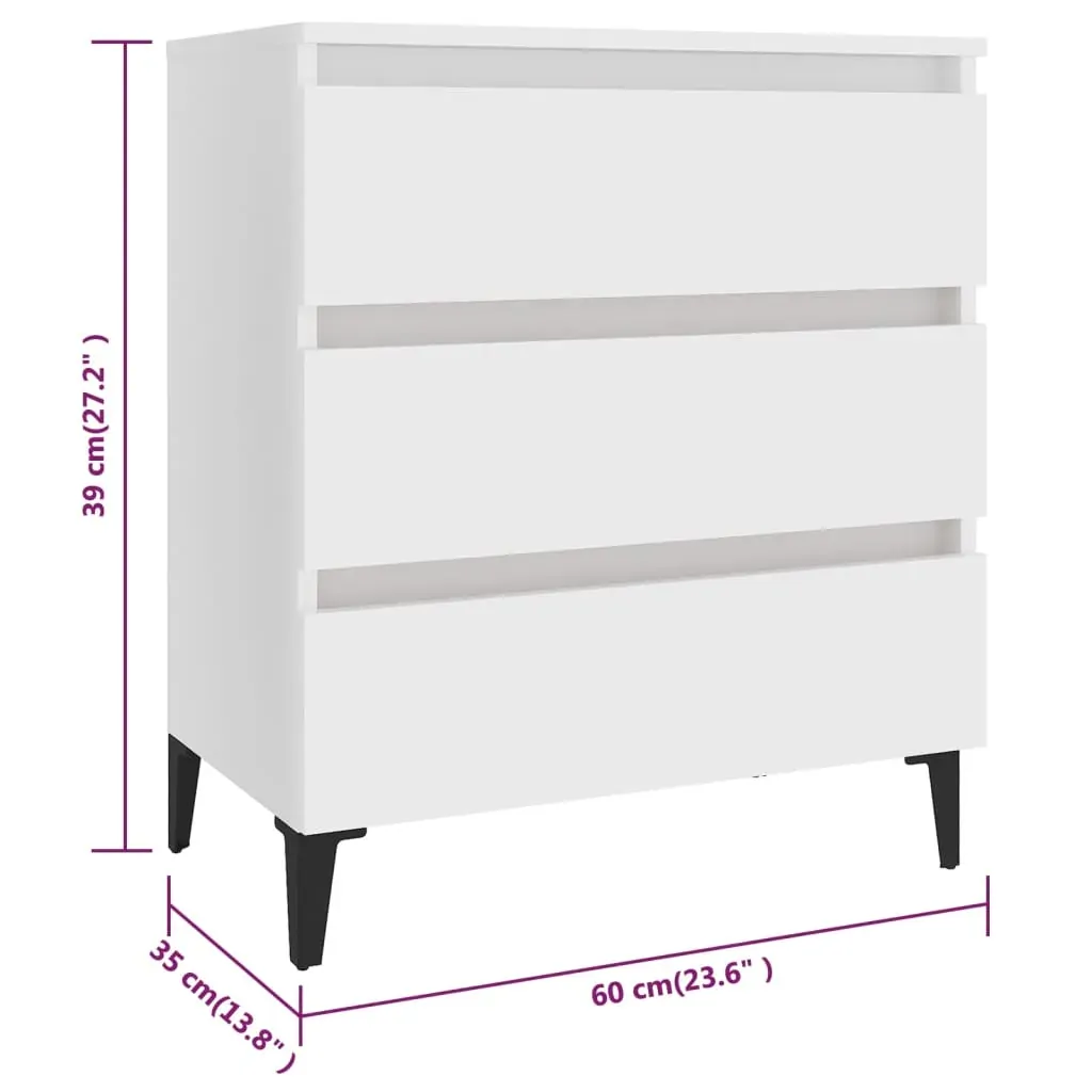 Sideboard 60x35x69 cm Engineered Wood Price
