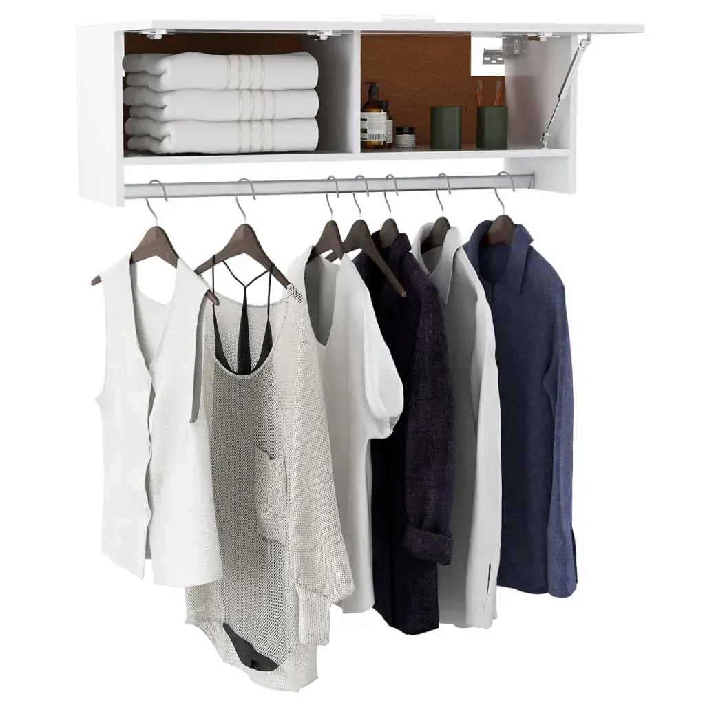 Wardrobe 100x32.5x35 cm Engineered Wood Price