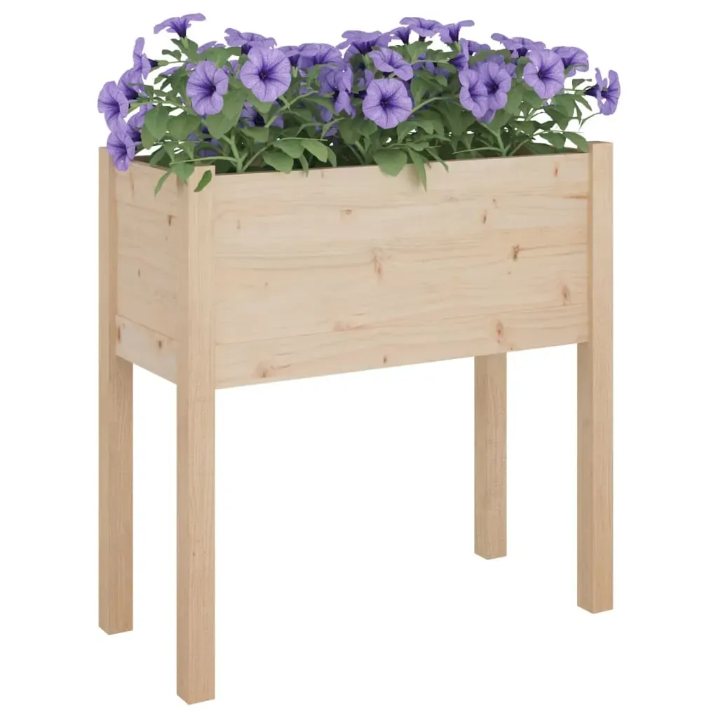 Garden Planter 70x31x70 cm Solid Pinewood Price