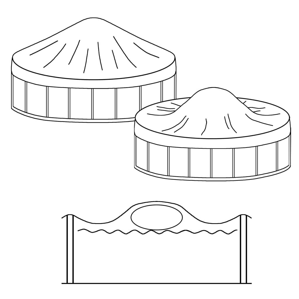 Inflatable Winter Air Pillows for Above-Ground Pool Cover Price