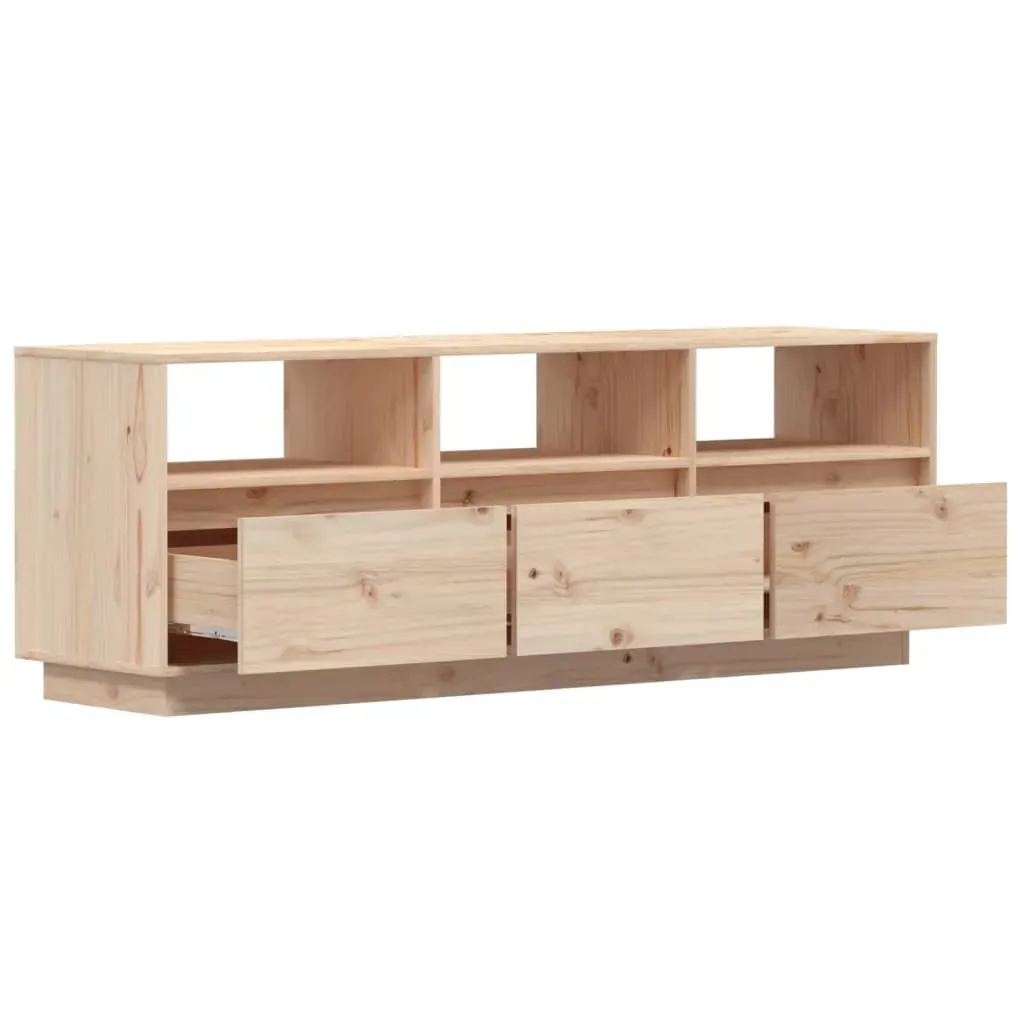 Puente TV Cabinet 140x37x50 cm Solid Wood Pine Price