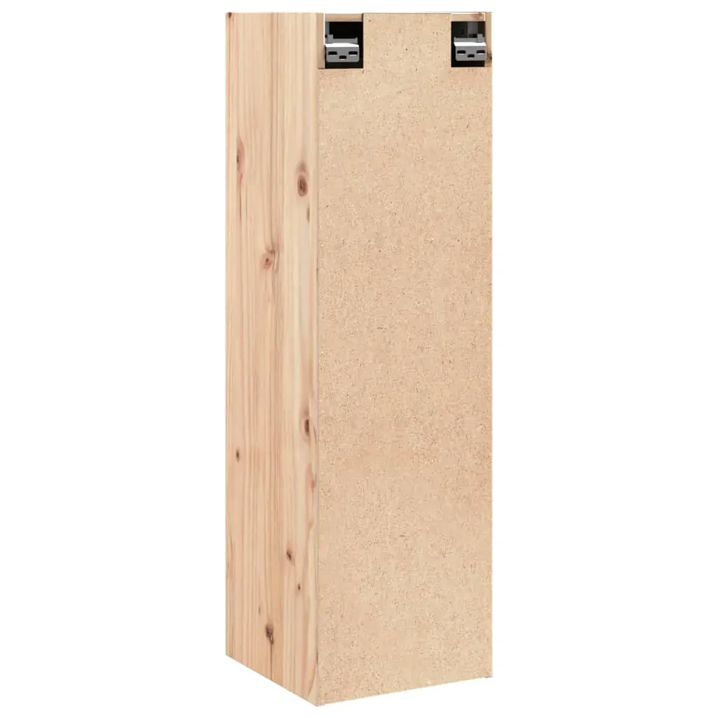 Wall Cabinet 30x30x100 cm Solid Wood Pine Price