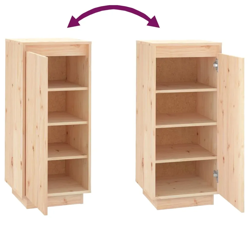 Shoe Cabinet 35x35x80 cm Solid Wood Pine Price
