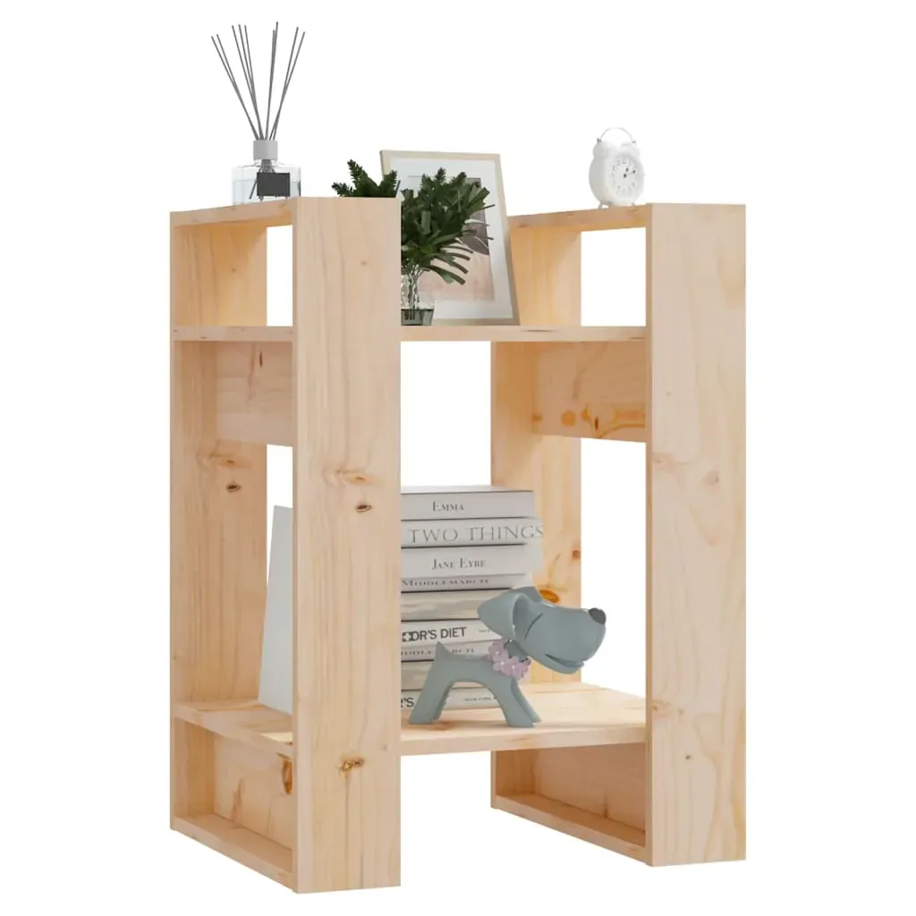 Hebron Book Cabinet/Room Divider 41x35x57 cm Solid Wood Pine Price