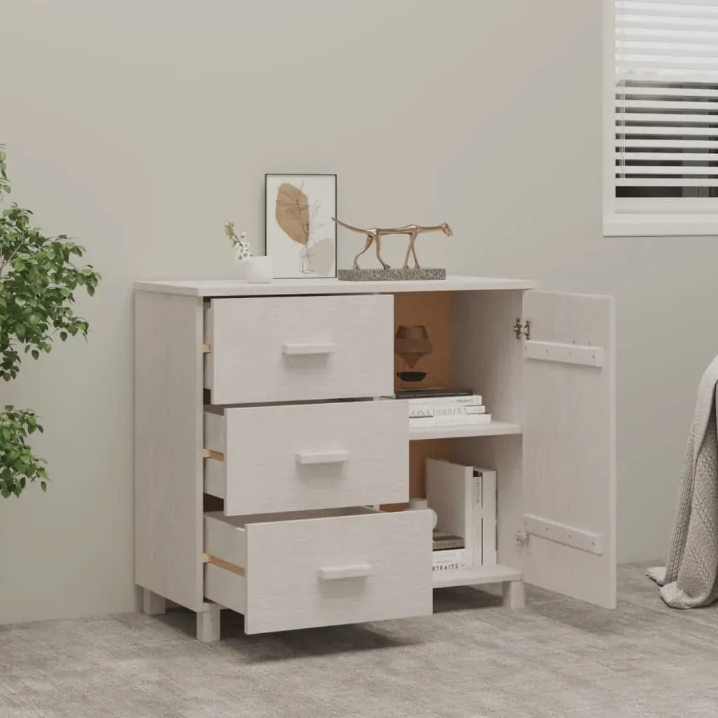 Sideboard 90x40x80 cm Solid Wood Pine Price