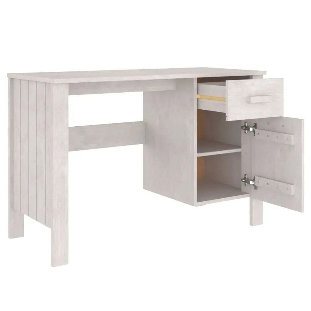 Desk 113x50x75 cm Solid Wood Pine Price