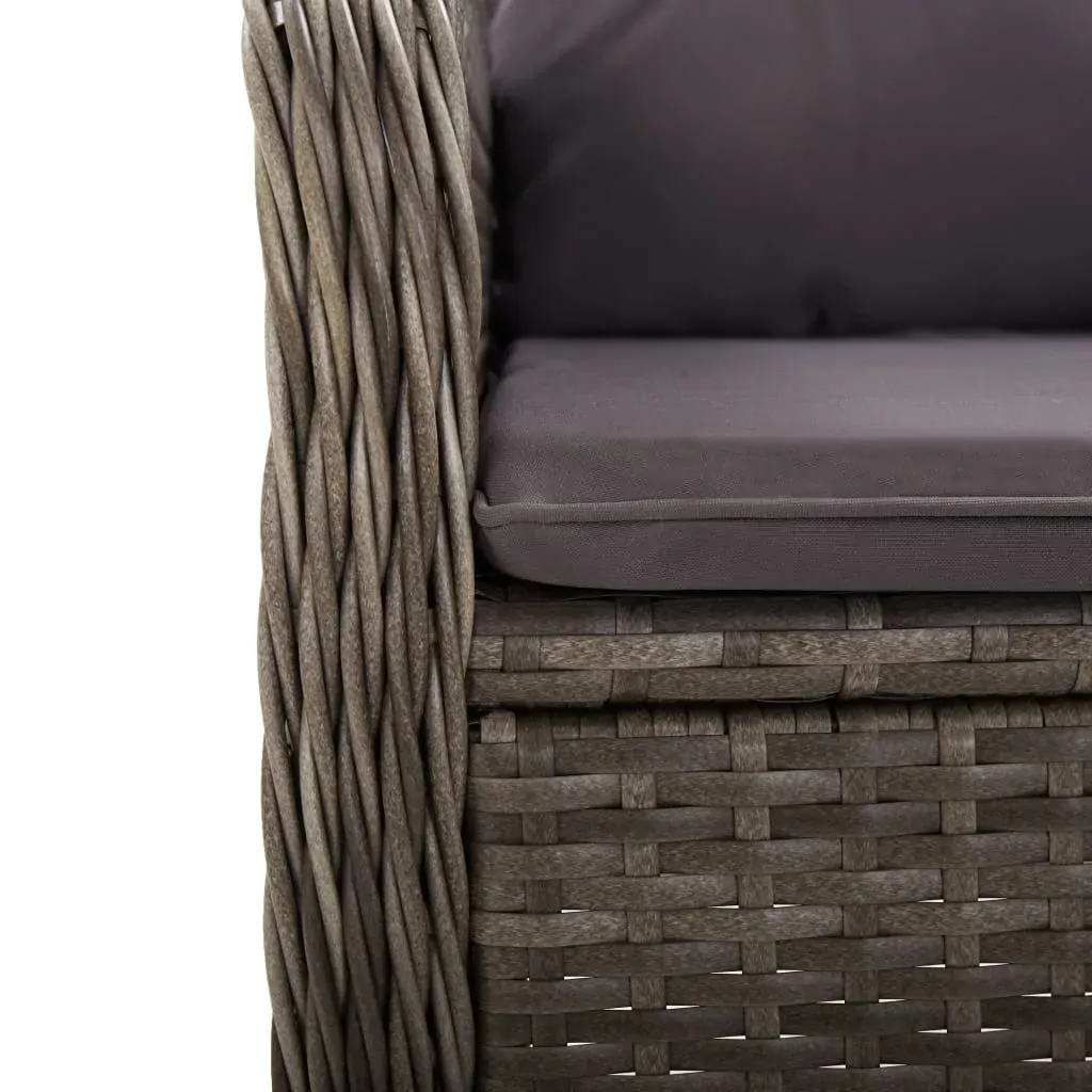 Garden Bistro Set Poly Rattan Price