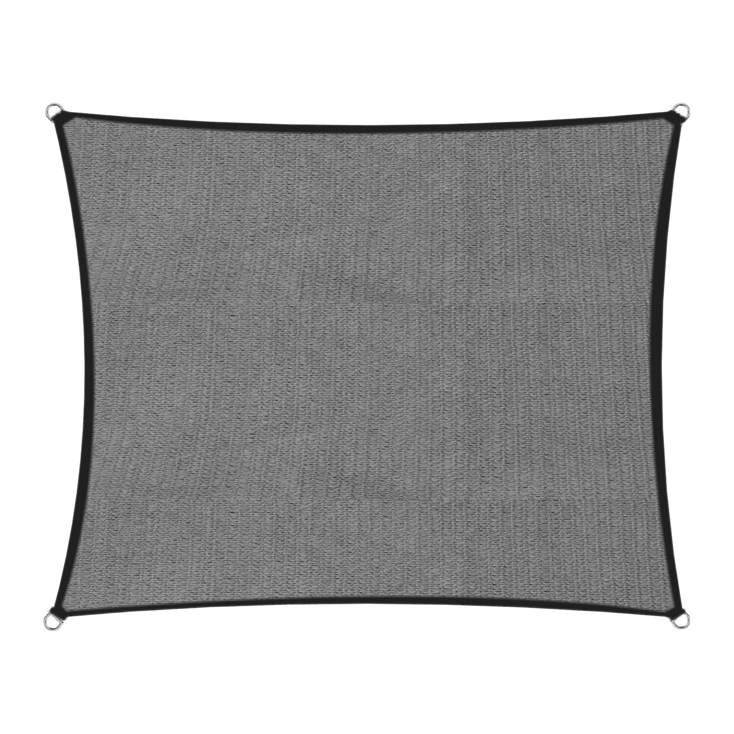 Wallaroo Outdoor Sun Shade Sail Canopy Grey Square Price