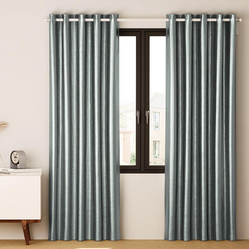 2X Blockout Curtains Blackout Window Curtain Eyelet Price