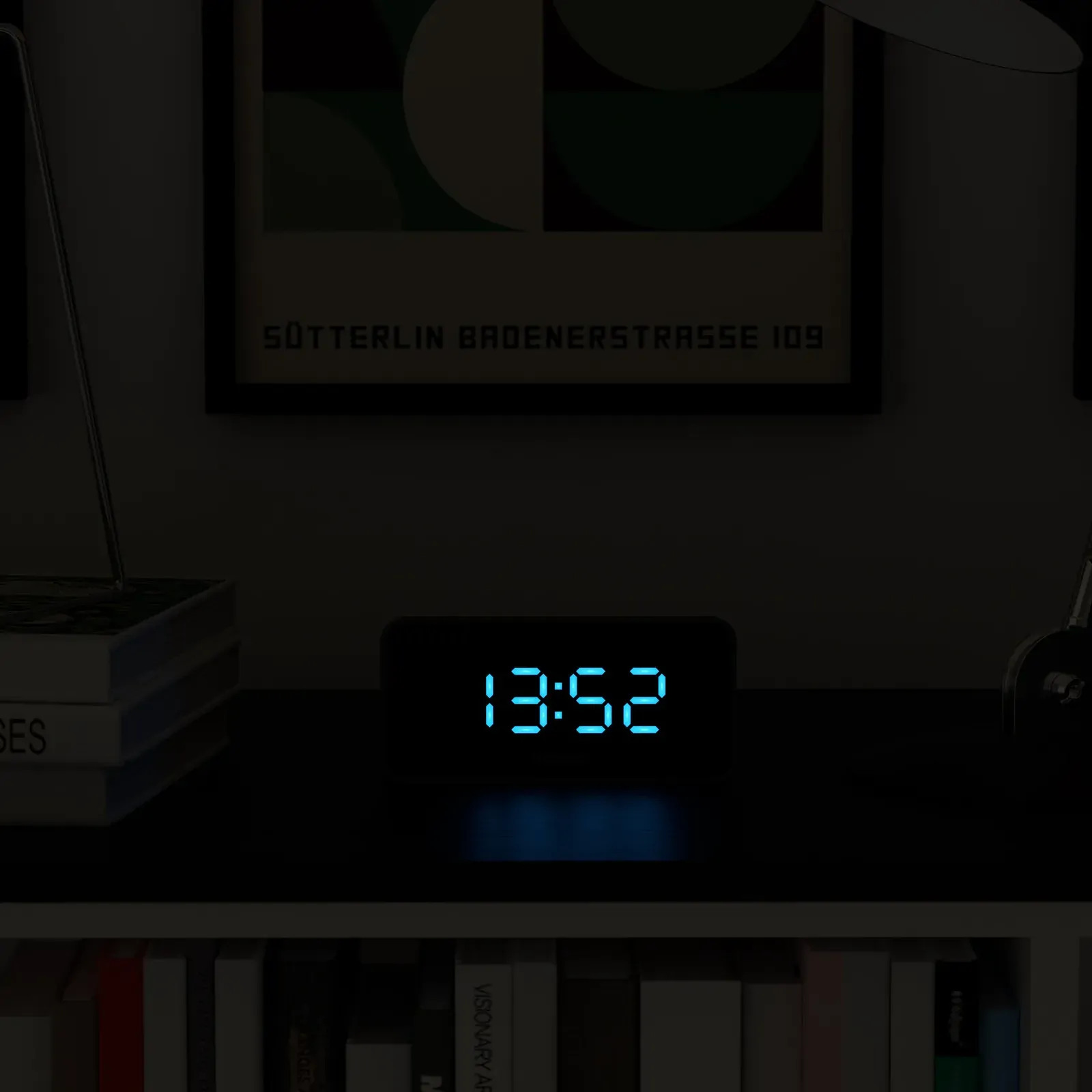Newgate Space Hotel Hypertron Alarm Clock Black Case - Black Lens Price