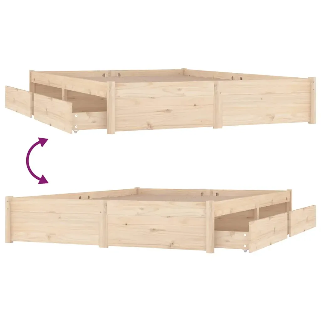 Bed Frame with Drawers Price