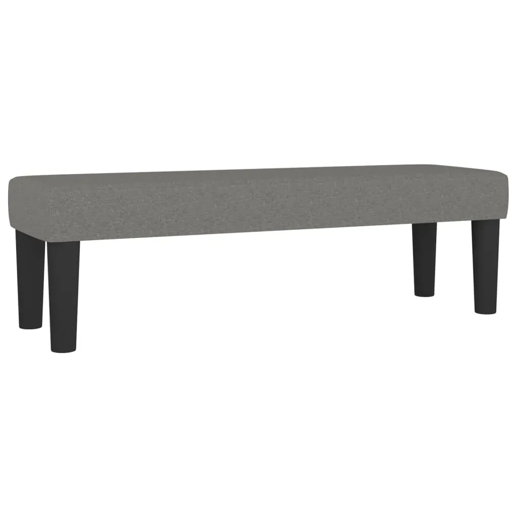 Box Spring Bed with Mattress Dark Grey Fabric Price