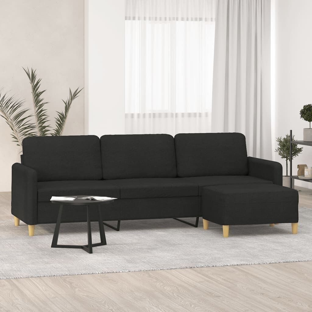 Hewitt 3-Seater Sofa with Footstool Fabric Price