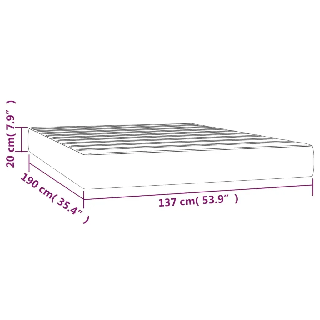 Ashfield Pocket Spring Bed Mattress Black Full Faux Leather Price