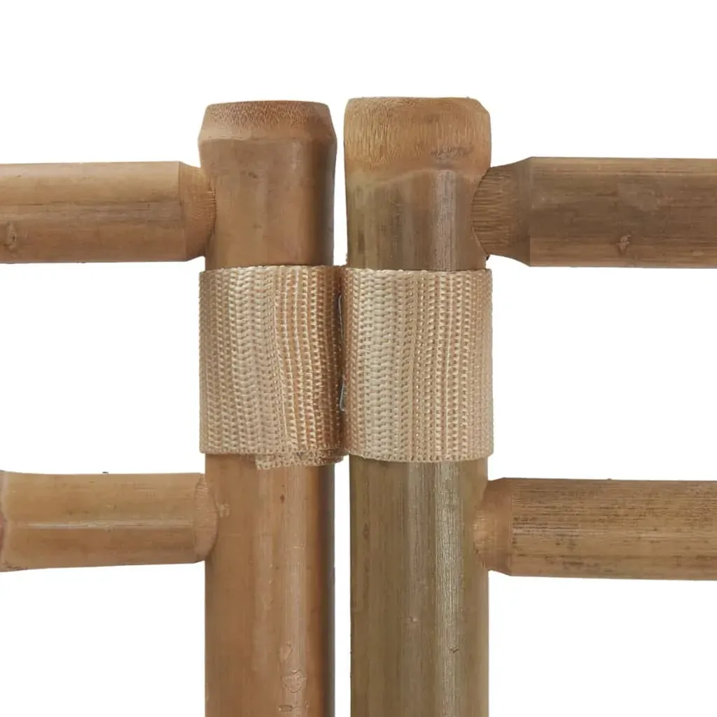 Cumbernauld Folding Room Divider Bamboo and Canvas Price