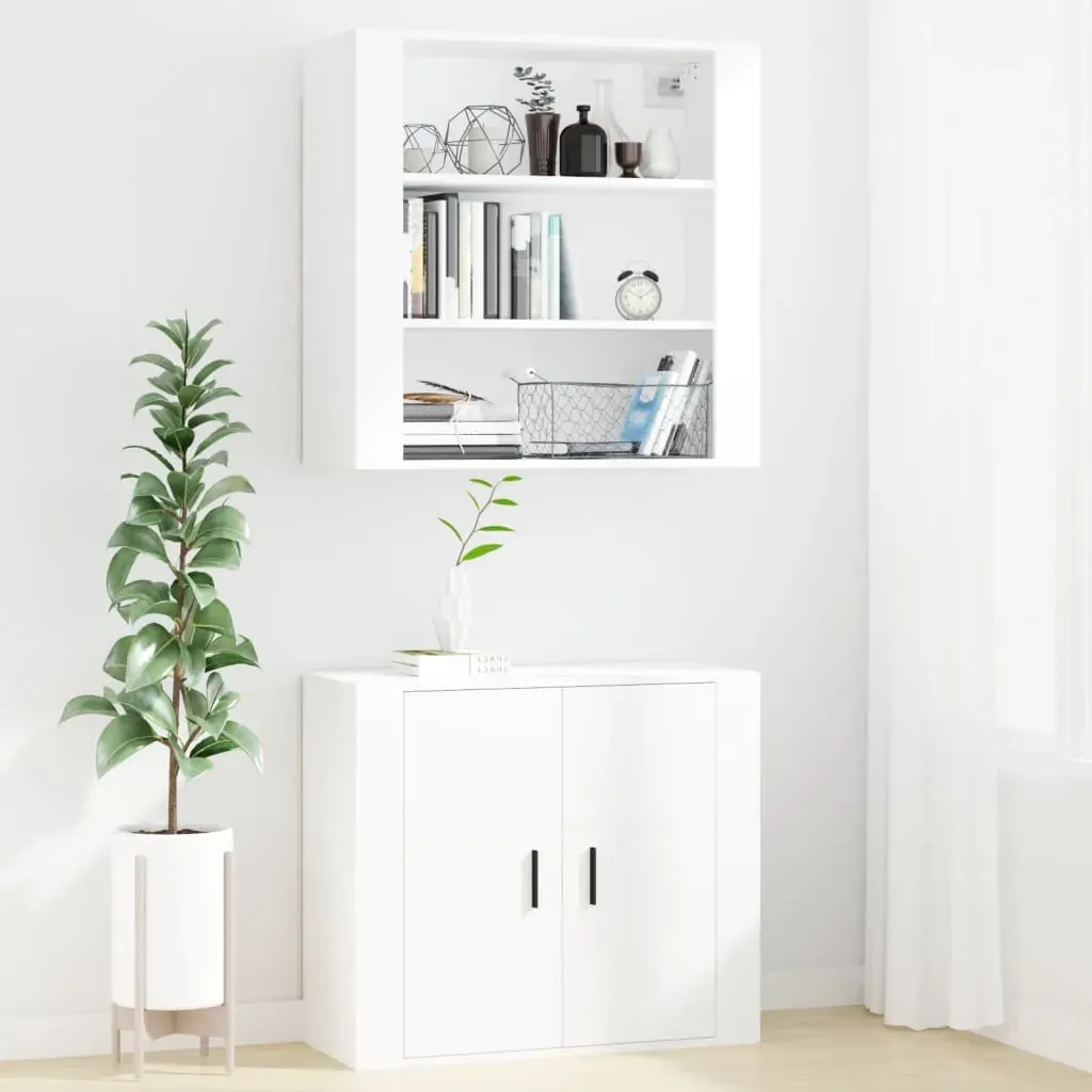Wall Cabinet 80x33x80 cm Engineered Wood Price