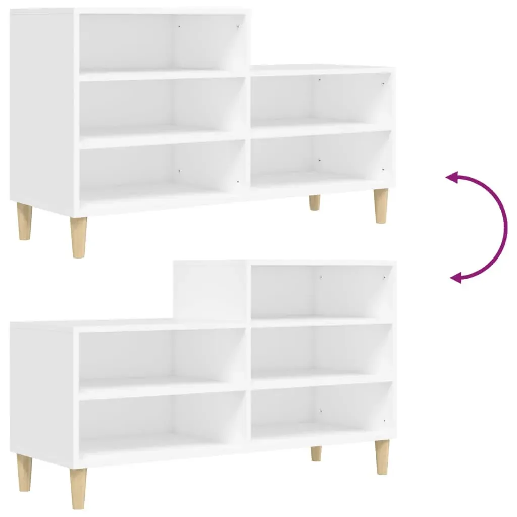 Shoe Cabinet 102x36x60 cm Engineered Wood Price