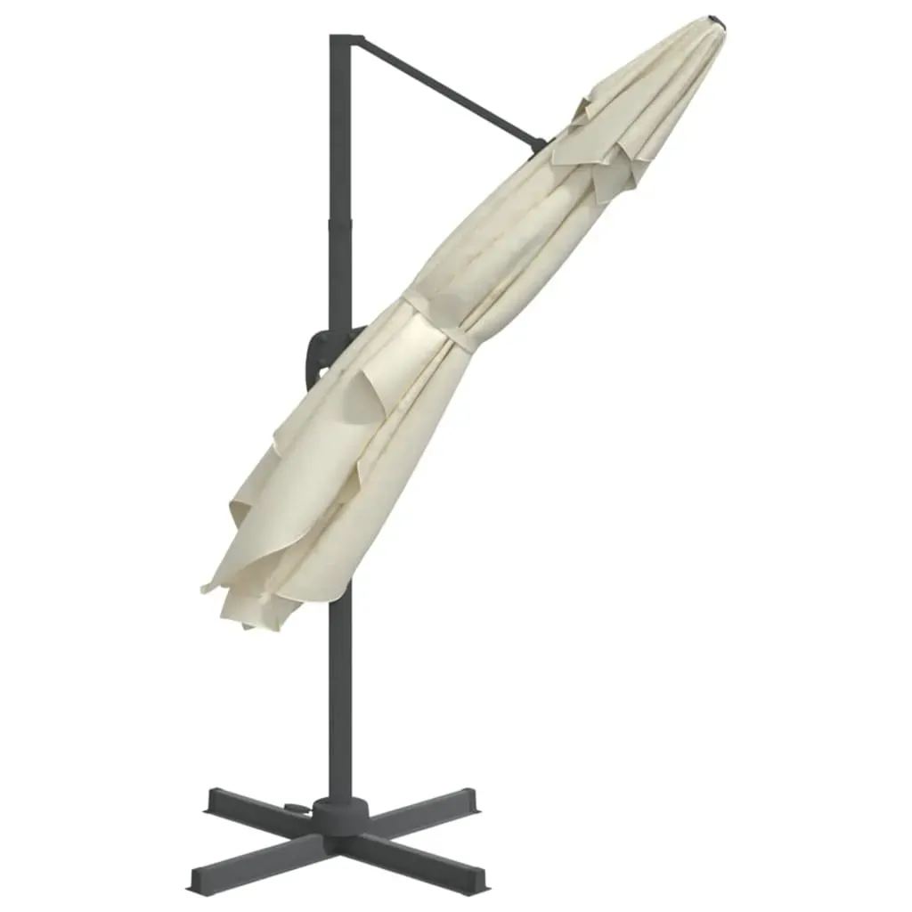 LED Cantilever Umbrella 400x300 cm Price