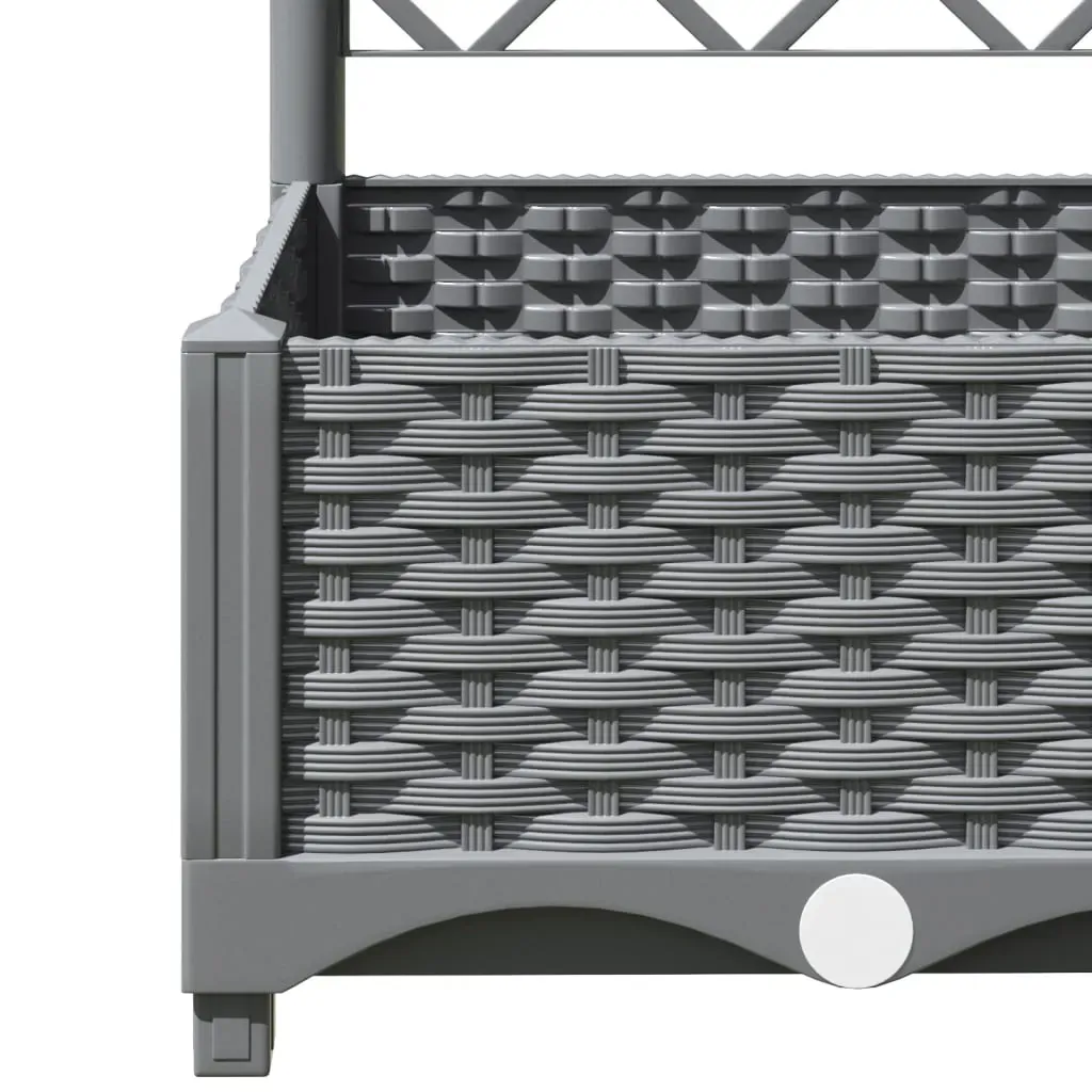 Garden Planter with Trellis PP Price