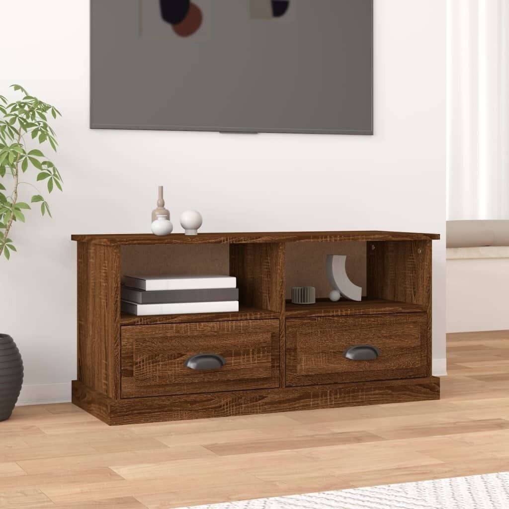 TV Cabinet 93x35.5x45 cm Engineered Wood Price